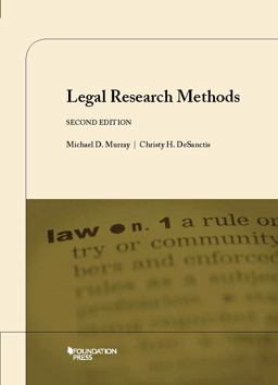 Legal Research Method:  9781609302429 Front Cover