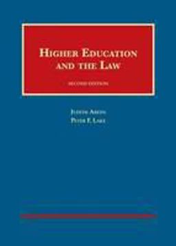 Higher Education and the Law:  9781609302634 Front Cover