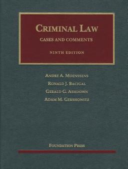 Criminal Law - Cases and Comments