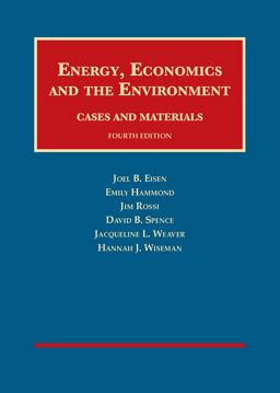 Energy, Economics and the Environment:  9781609303075 Front Cover