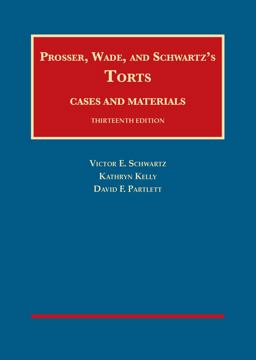 Torts, Cases and Materials:  9781609304072 Front Cover