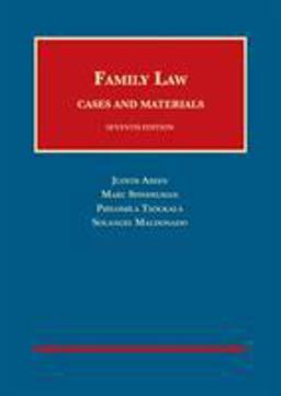 Family Law, Cases and Materials Family Law, Cases and Materials