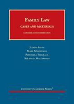 Family Law, Cases and Materials, Concise 7th 9781609304119 Front Cover