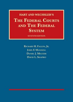 The Federal Courts and the Federal System:  9781609304270 Front Cover