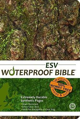 Waterproof Bible - ESV - Bark/ Camo  9781609690144 Front Cover