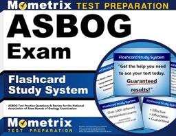 ASBOG Exam Flashcard Study System ASBOG Test Practice Questions and Review for the National Association of State Boards of Geology Examination  9781609712068 Front Cover