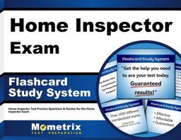 Home Inspector Exam Flashcard Study System Home Inspector Test Practice Questions and Review for the Home Inspector Exam  9781609718664 Front Cover