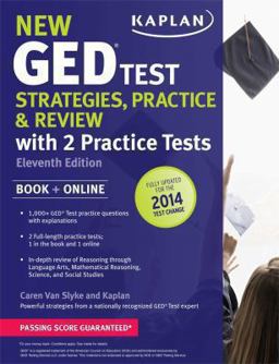 New GEDï¿½ Test Strategies, Practice, and Review with 2 Practice Tests 11th 9781609780906 Front Cover