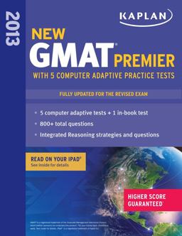 New GMAT Premier 2013 with 5 Online Practice Tests