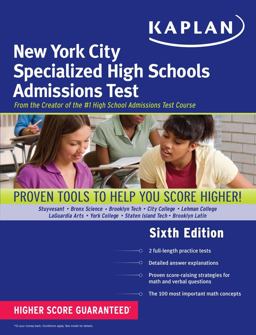 Kaplan New York City Specialized High Schools Admissions Test
