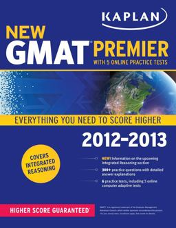 New GMAT Premier, 2012-2013