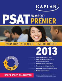 PSAT/NMSQT Premier 2013