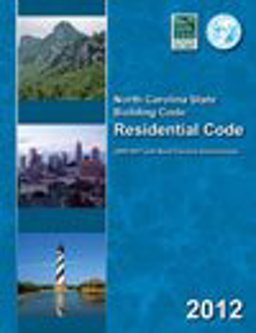 North Carolina State Building Code Residential Code 2012  9781609831172 Front Cover