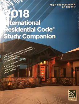 2018 International Residential Code Study Companion  9781609837938 Front Cover