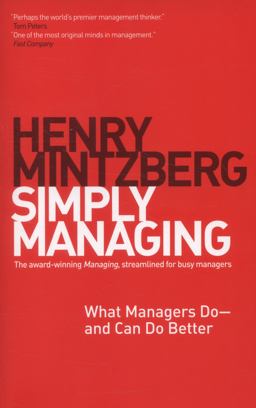 Simply Managing What Managers Do # and Can Do Better  9781609949235 Front Cover