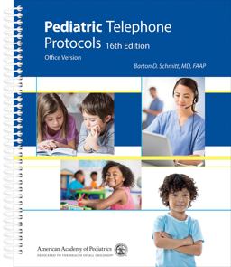 Pediatric Telephone Protocols Office Version 16th 9781610021968 Front Cover