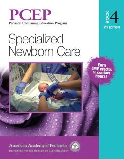 Pcep - Specialized Newborn Care 4th 9781610025003 Front Cover