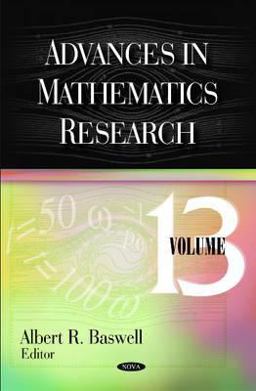 Advances in Mathematics Research  9781611227529 Front Cover