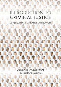 Introduction to Criminal Justice A Personal Narrative Approach  9781611636529 Front Cover