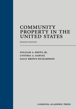 Community Property in the United States 8th 9781611636871 Front Cover
