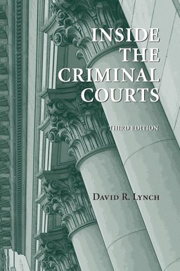 Inside the Criminal Courts:  9781611638233 Front Cover