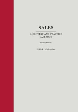 Sales A Context and Practice Casebook 2nd 9781611638363 Front Cover