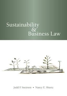 Sustainability and Business Law  9781611639193 Front Cover