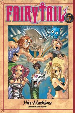 Fairy Tail 5  9781612620985 Front Cover