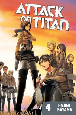 Attack on Titan 4  9781612622538 Front Cover