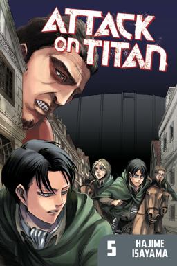 Attack on Titan 5  9781612622545 Front Cover