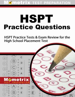 HSPT Practice Questions HSPT Practice Tests and Exam Review for the High School Placement Test  9781614035640 Front Cover