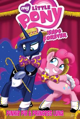 Pinkie Pie and Princess Luna