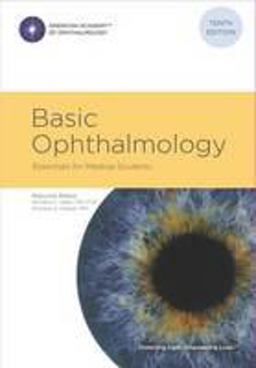 Basic Ophthalmology Essentials for Medical Students 10th 9781615258048 Front Cover