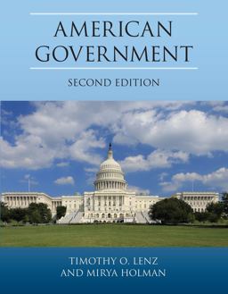 American Government 2nd 9781616102180 Front Cover