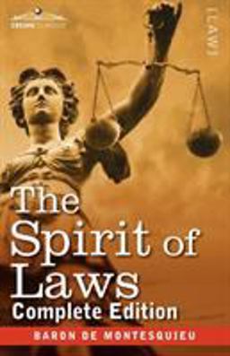 Spirit of Laws  9781616405281 Front Cover