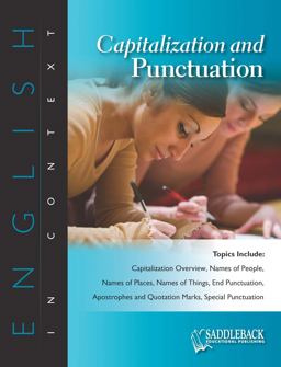 Capitalization and Punctuation