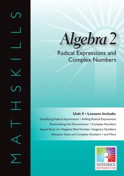 Algebra 2 - Radical Expressions and Complex Numbers