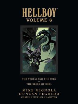 Hellboy Library Vol 6 Storm and Fury and Bride of Hell  9781616551339 Front Cover