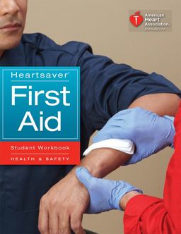 Heartsaver First Aid Student Workbook  9781616690182 Front Cover