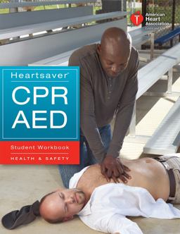 Heartsaver CPR AED Student Workbook  9781616690588 Front Cover