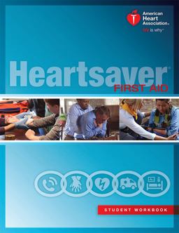 HEARTSAVER FIRST AID-STUDENT WORKBOOK  9781616694227 Front Cover