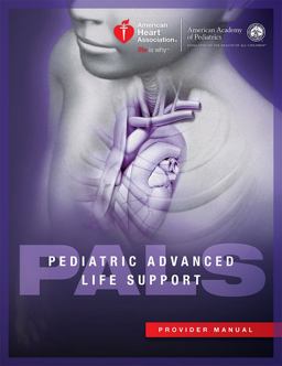 Pediatric Advanced Life Support Provider Manual:  9781616695590 Front Cover