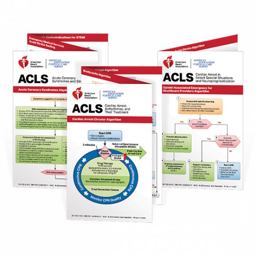 SSN.ACLS REFERENCE CARD SET  9781616698072 Front Cover