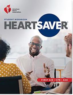 HEARTSAVER FIRST AID CPR AED STUD.W 1st 9781616698270 Front Cover