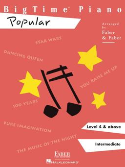 BigTime Piano Popular - Level 4  9781616770099 Front Cover