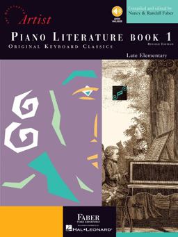 Piano Literature - Book 1 Developing Artist Original Keyboard Classics Book/Online Audio  9781616770303 Front Cover