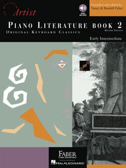 Piano Literature Book 2 - Developing Artist Original Keyboard Classics Book/Online Audio  9781616770341 Front Cover