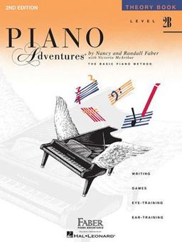 Piano Adventures - Theory Book - Level 2B 2nd 9781616770853 Front Cover