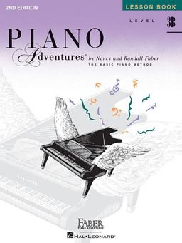 Piano Adventures - Lesson Book - Level 3B 2nd 9781616771805 Front Cover