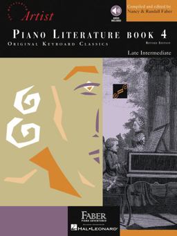 Piano Literature Book 4 - Developing Artist Original Keyboard Classics Book/Online Audio  9781616772826 Front Cover